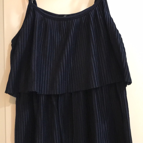Navy top by Xai. Size Large - Picture 3 of 8